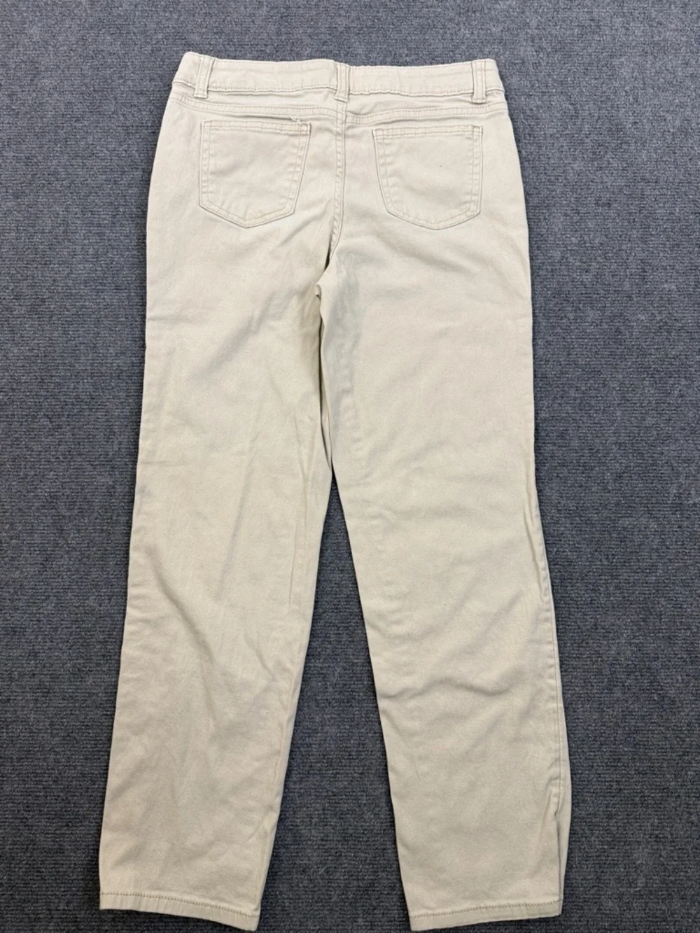 wonder nation kids Straight-Leg Khaki Pants Adjustable Waist Sz 12 (K1)